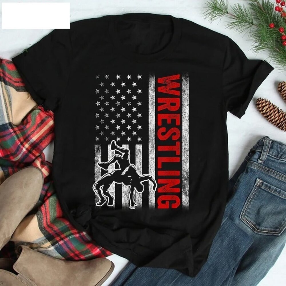 Cool Wrestling Usa Wrestling Coach Tshirt